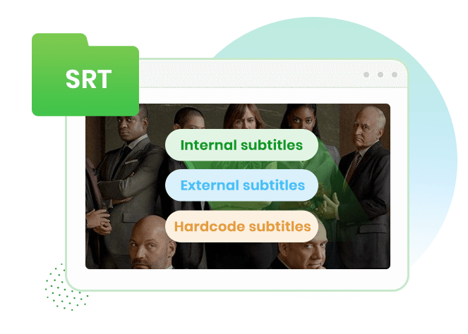 three subtitles modes