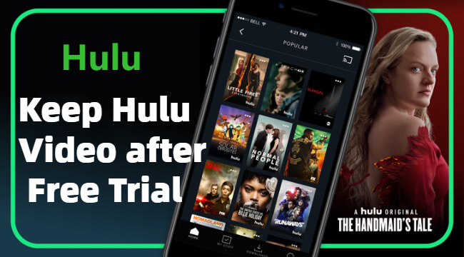 keep hulu video after free trial