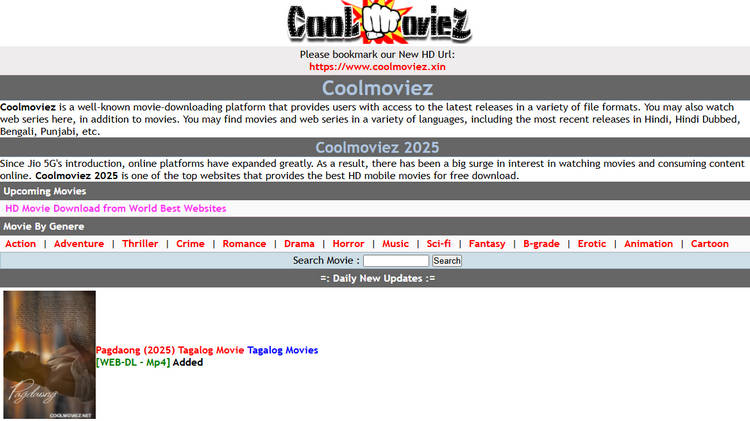 CoolMovies MP4 Movie Download