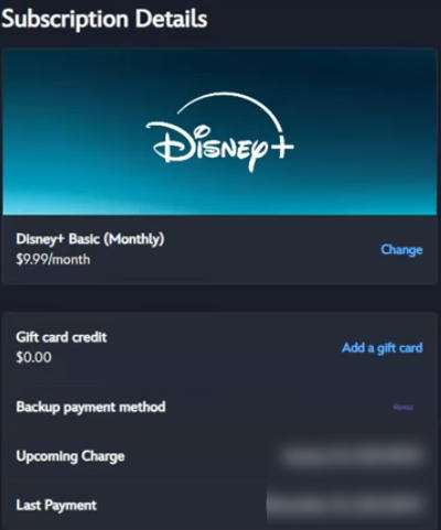 upgrade disney plus to premium