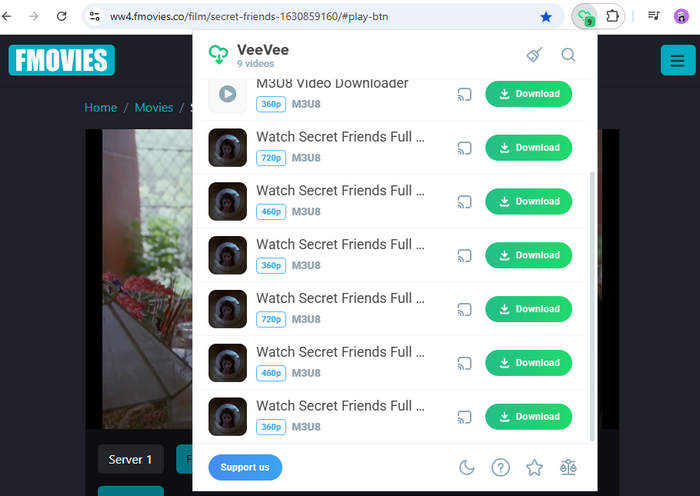 download from fmovies by veevee