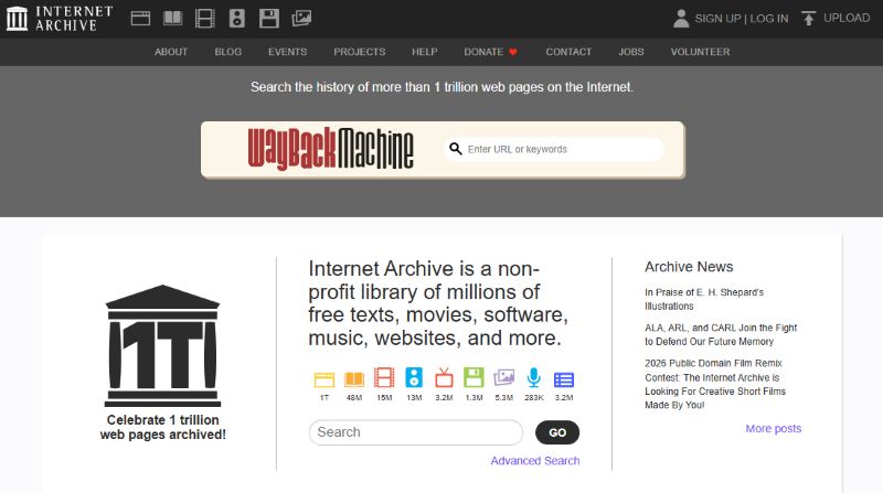 wayback machine