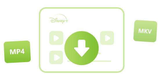 Download Disney Plus video in MP4 or MKV format