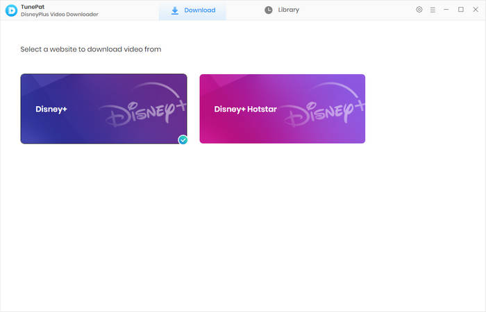 select a website to download