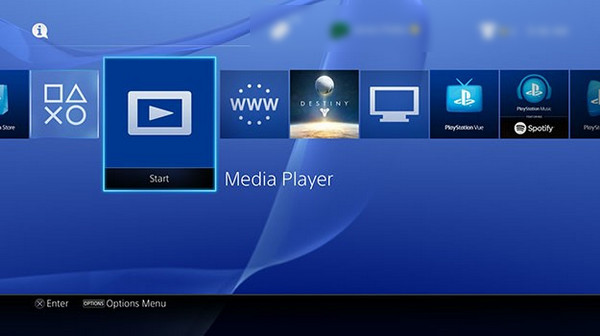 media player on ps4