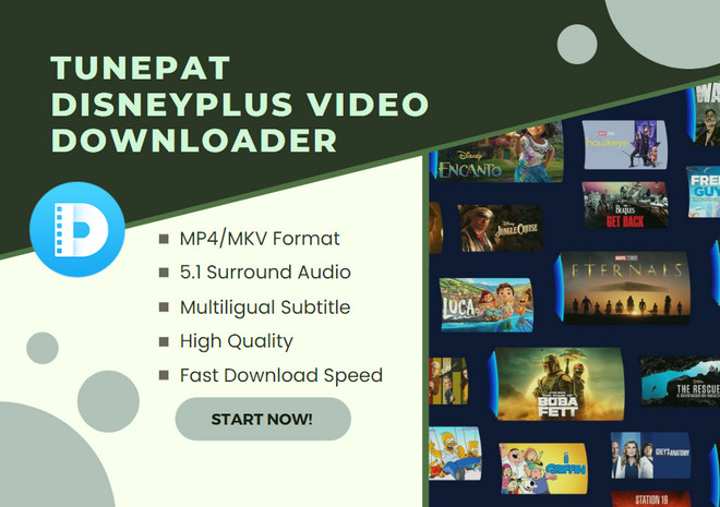 tunepat disneyplus video downloader features