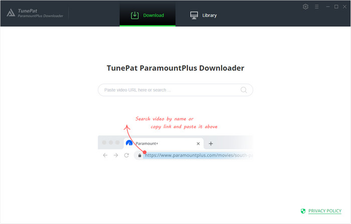 TunePat ParamountPlus Video Downloader screenshot