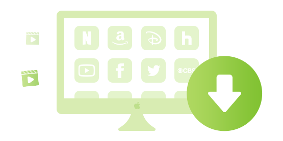 Download movies and TV shows from over several websites