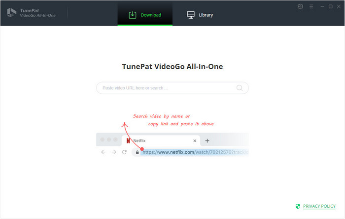 tunepat videogo all-in-one for windows, all-in-one video downloader, download video from netflix, download videos from youtube, download videos from many sites online